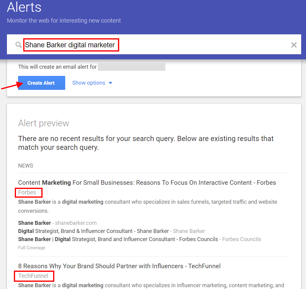 Google Alerts