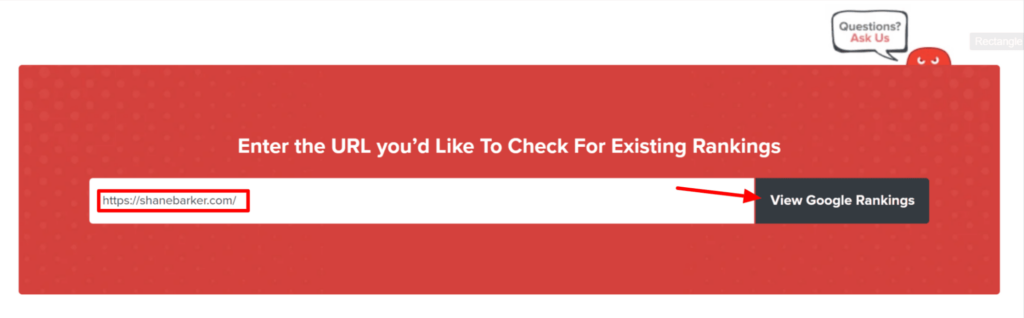 Google Rank Checker Tool by The HOTH