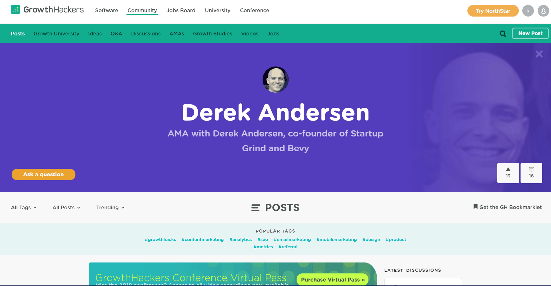growthhackers Content Promotion Platforms and Tools