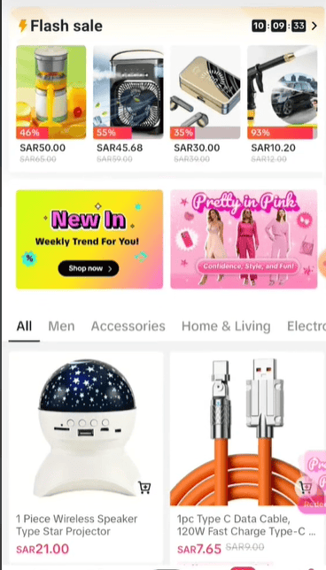 How a TikTok Shop looks like