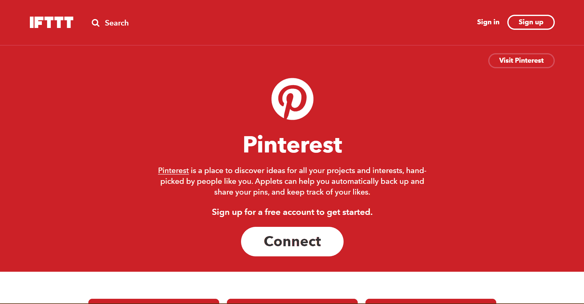 ifttt pinterest tools