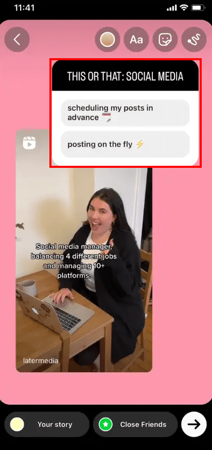IG Story Polls