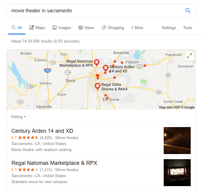 Local Search Result Local SEO Strategies