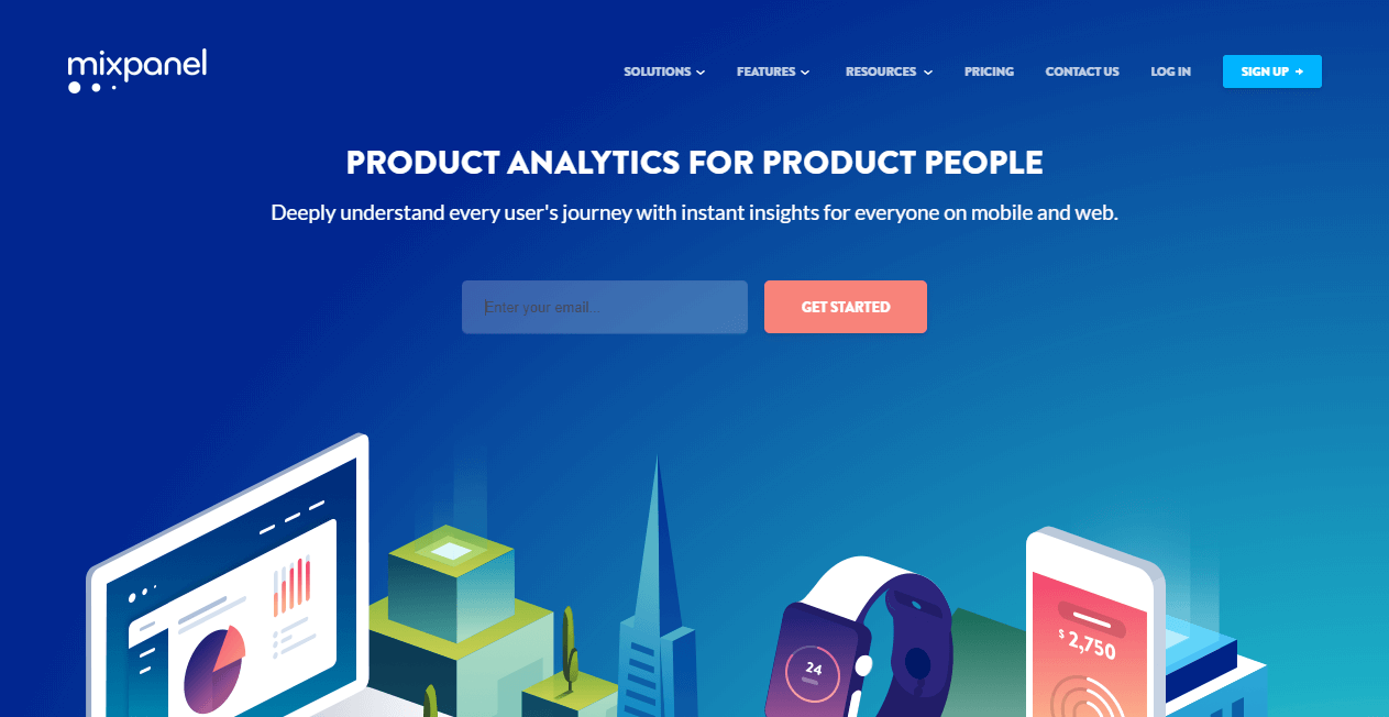 Mixpanel sales funnel tools