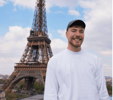 Mr. Beast in Paris
