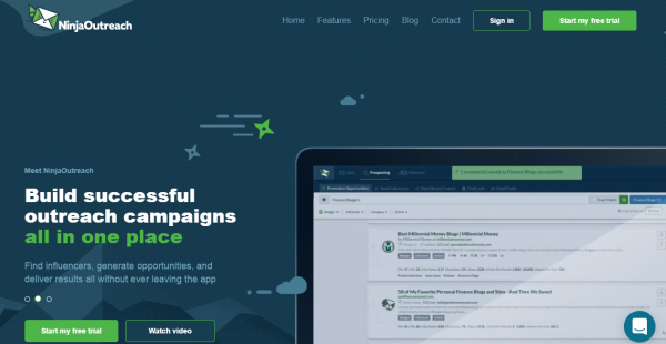 NinjaOutreach influencer outreach tools