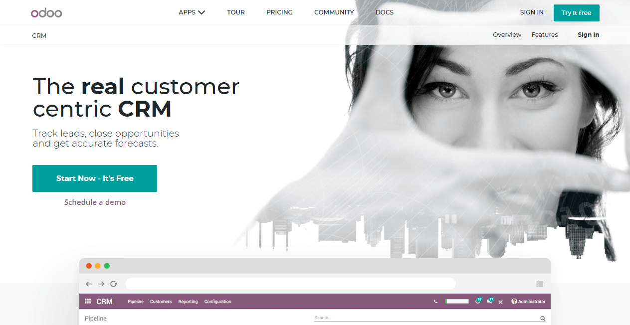 Odoo sales funnel tools