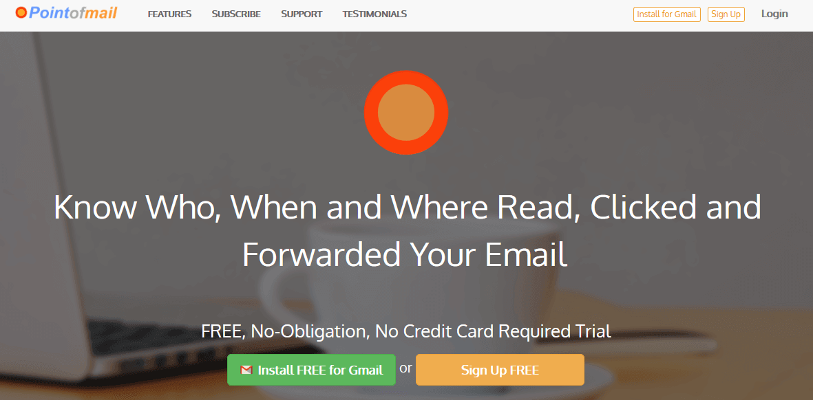 Pointofmail Email Tracking Software