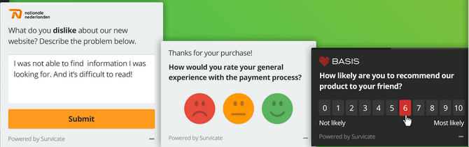 Popup Feedback and Survey Forms High-Converting Landing Pages