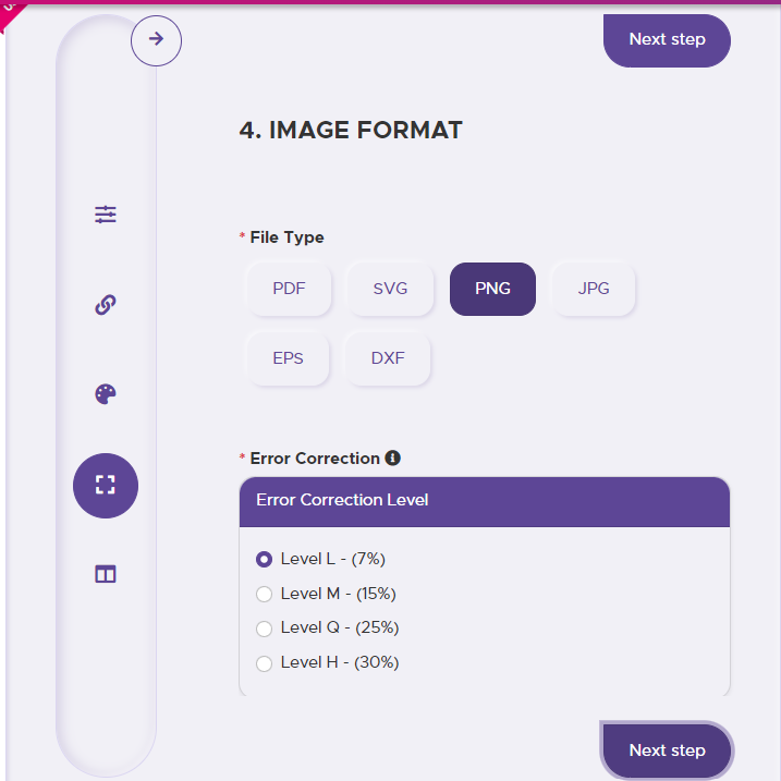 QRStuff Image Format
