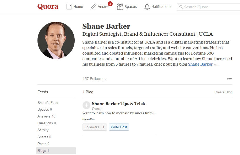 quora Content Promotion Platforms and Tools