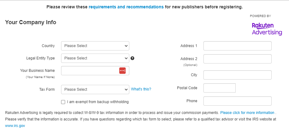 Rakuten -Affiliate Influencer Network