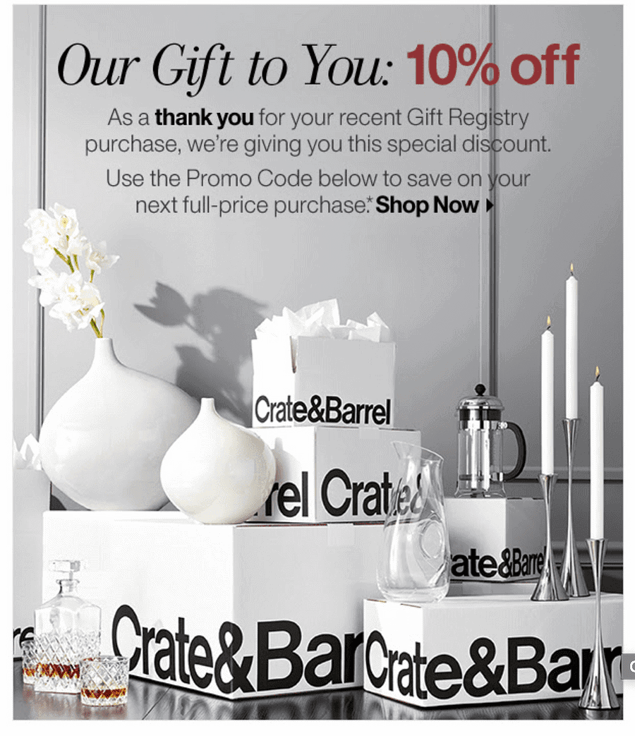 Retention Email - Loyalty Discount Example