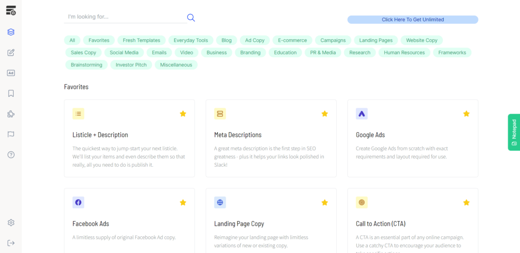 Smart Copy template selection