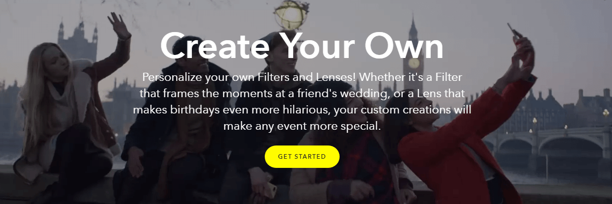 Snapchat Geofilters tool