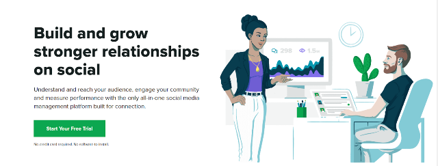 Sprout Social Organic Social Media Reach
