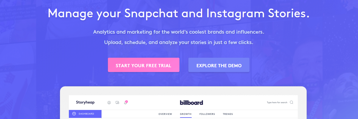 Storyheap - Snapchat tools