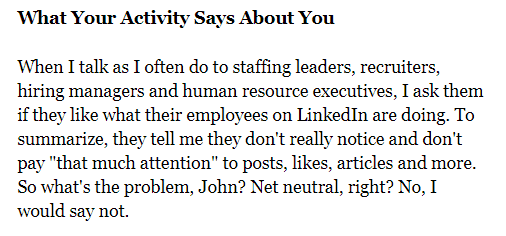 The Hidden Conversation About You On LinkedIn