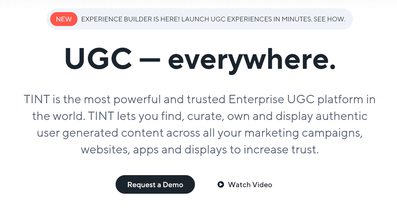 TINT Content Curation Tools