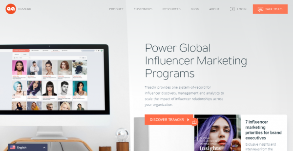 Traackr influencer outreach tools
