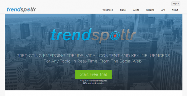 TrendSpottr influencer outreach tools