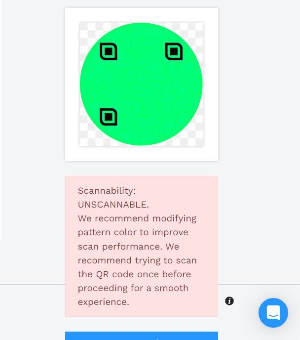 Uniqode Scannability grading