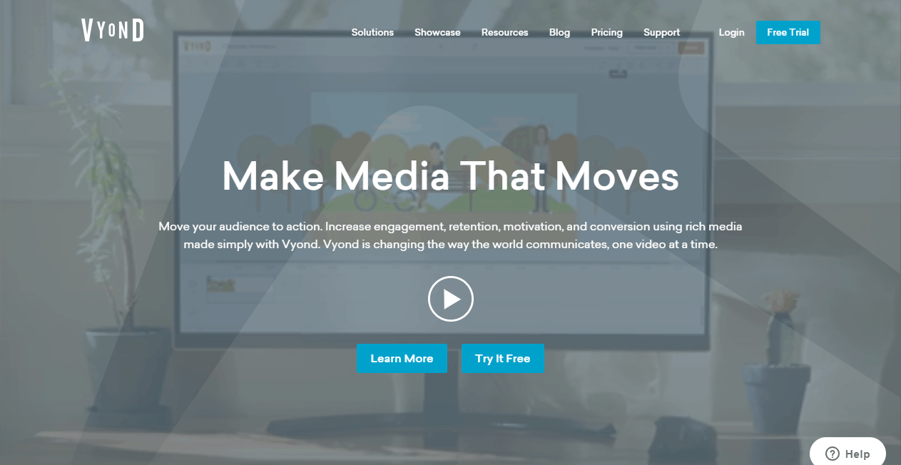 Vyond video making tools