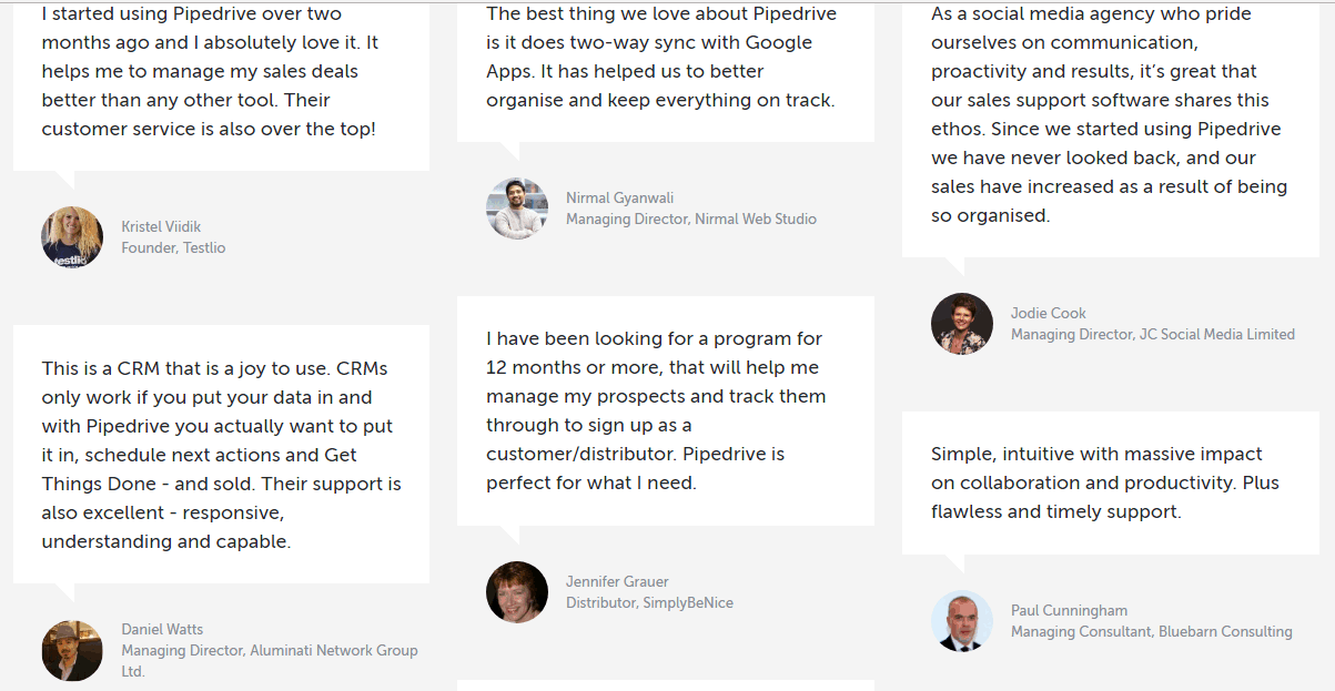 CRM solutions provider - Landing Page Best Practices