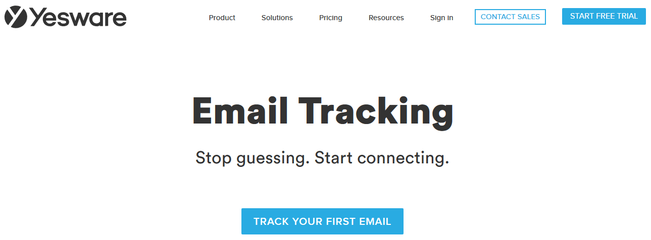 Yesware Email Tracking Software