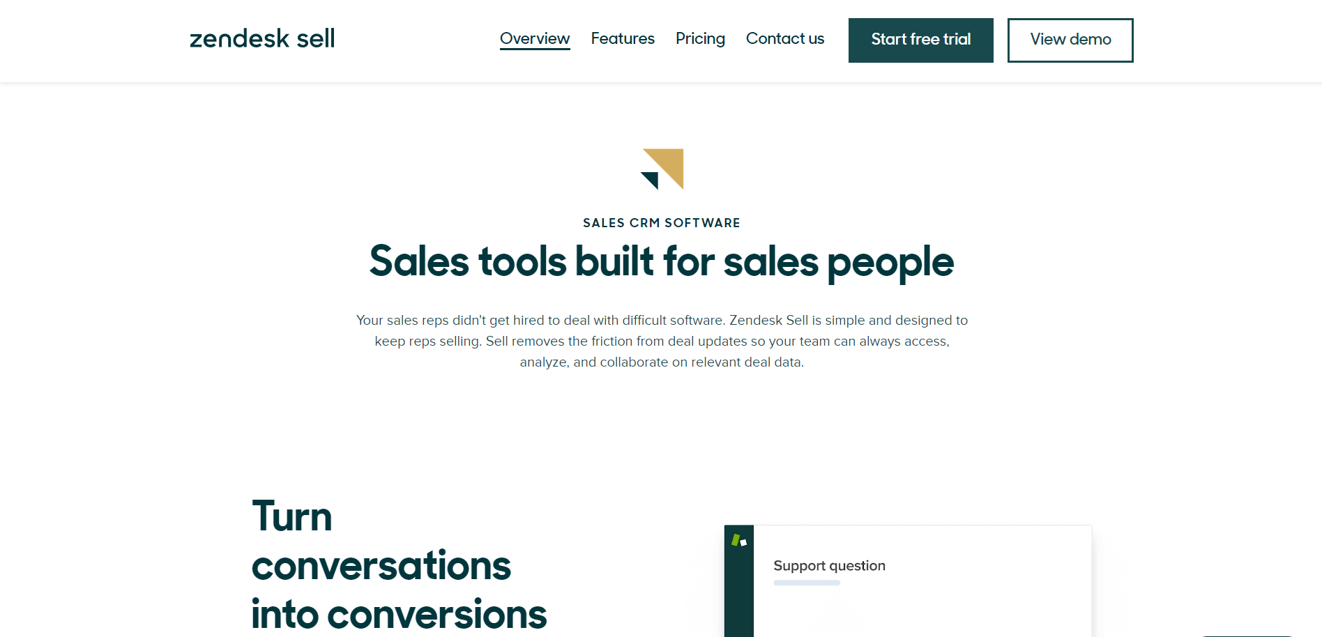 Zendesk Sell Best Sales Funnel Tools