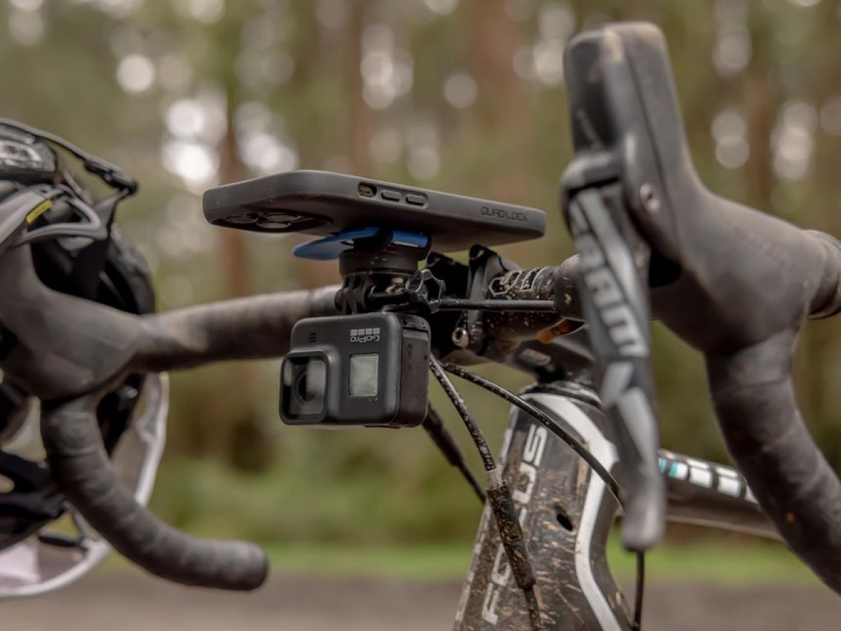 Soporte para manillar de bicicleta GoPro: imprescindible
