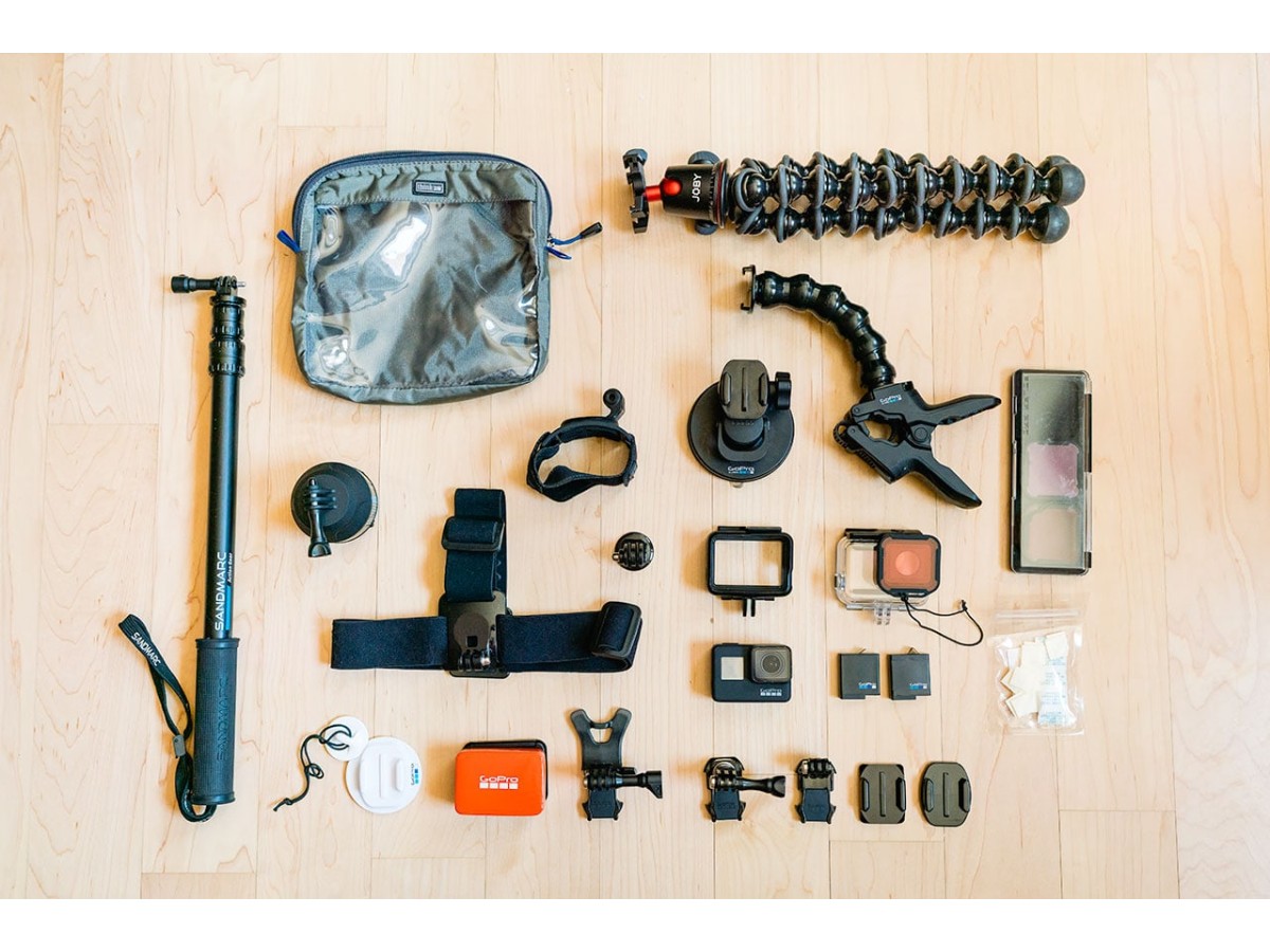 GoPro : les accessoires dont vous pourriez avoir besoin
