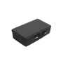 För DJI FPV stor kapacitet Portable Storage Box Case Travel Boting Bag, ingen demontering Propeller (svart)