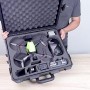 Pro vodotěsný kufr DJI FPV vodotěsný výbuch přenosný úložný úložný skříň na cestovní tašku, bez demontáže vrtule