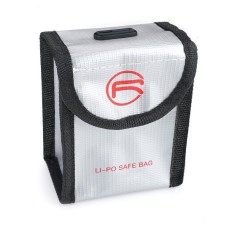 RCSTQ för DJI FPV Combo Battery Li-Po Safe Explosion-Proof Storage Bag (Silver)