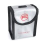 RCSTQ for DJI FPV Combo Battery Li-Po Safe Explosion-proof Storage Bag(Silver)