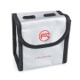 RCSTQ за DJI FPV Combo 2 X Batteries Li-Po Безопасен чанта за съхранение на експлозия (сребро)