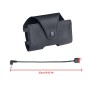 Sac de stockage de batterie RCSTQ Anti Sratch PU avec câble mâle T pour DJI FPV Goggles V2