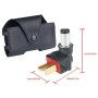 Bolsa de almacenamiento de baterías RCSTQ anti scratch PU con un adaptador masculino para DJI FPV Goggles V2