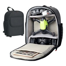 RCSTQ ryggsäck axlar väska förvaring utomhus resväska för dji fpv combo (svart)