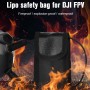 Startrc 1109448 Полетни очила V2 Батерия Огнена чанта за съхранение на експлозия за DJI FPV (черно)