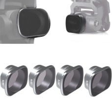 JSR KS 4 w 1 ND4+ND8+ND16+ND32 Filtr soczewki dla DJI FPV, rama stopowa aluminium