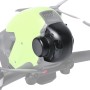 SunnyLife FV-Q9331 Kaamera objektiivi kaitsev kapuutsi päikesevarju jahe kotkakate DJI FPV drooni jaoks (must)