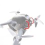 Zakłócenie zderzaka dronu Gimbal dla DJI FPV (czerwony)