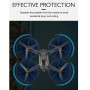 Startrc Drone śmigło Pierścień Ochrony ochronne przeciwbólowy dla DJI FPV (czarny)
