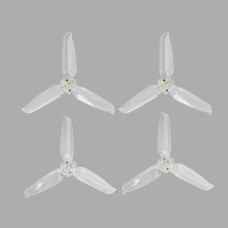 RCSTQ Drone Aircraft Transparent Three-Blade Propeller For DJI FPV(Two Pairs)