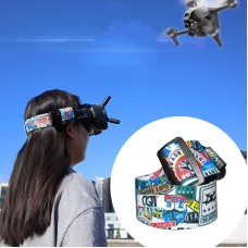 Flight Video Glasses Graffiti Color Headband Fixed Strap For DJI FPV Goggles V2 Strap