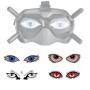 RCSTQ 4 en 1 Patrones Pegatina Eye Paste Facial Expresión facial Pegatina personalizada para DJI FPV Goggles V2