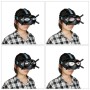Rcstq 4 in 1 motivi adesivo oculare facile espressione del viso adesivo personalizzato per gli occhiali DJI fpv v2