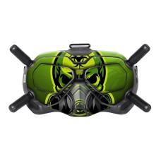 SunnyLife FV-TZ453 PVC Anti-Scratch et autocollant de protection antiadhésif pour DJI FPV Goggles V2 (8 Ghost Mask)